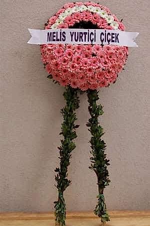 Pembe - Beyaz Cenaze Çelengi 1