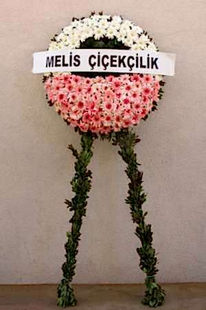 Pembe - Beyaz Cenaze Çelengi 2