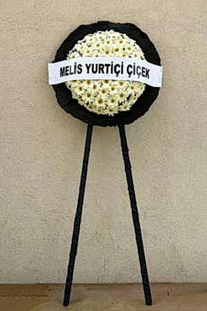Siyah Grafonlu Cenaze Çelenk Serisi 2